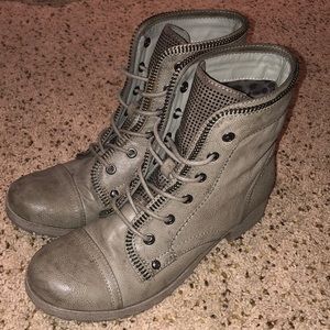 G by Guess Combat Boots